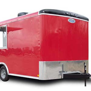 Concession Trailer with Serving Window 